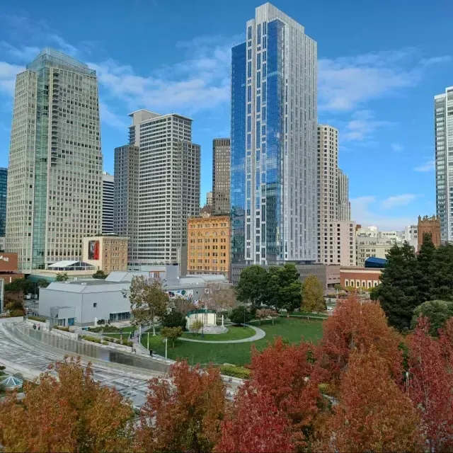 Überblick über die Yerba Buena Gardens